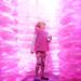 Ann Arbor resident Lucy Pike, 6, inspects a sukkah design in Liberty Plaza Sept. 23 during a design competition. A sukkah is a temporary hut, constructed for the week-long Jewish festival of Sukkot. Daniel Brenner I AnnArbor.com